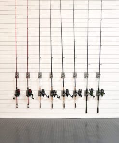 StoreYourBoard Fishing Rod Storage, The Fishing Rod Rack, Wall Mounted  Hanging Garage Organizer Hooks